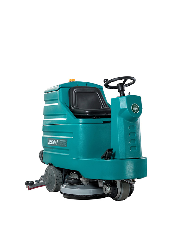 Máy chà sàn ngồi lái chổi kép cỡ trung JIECHI A7